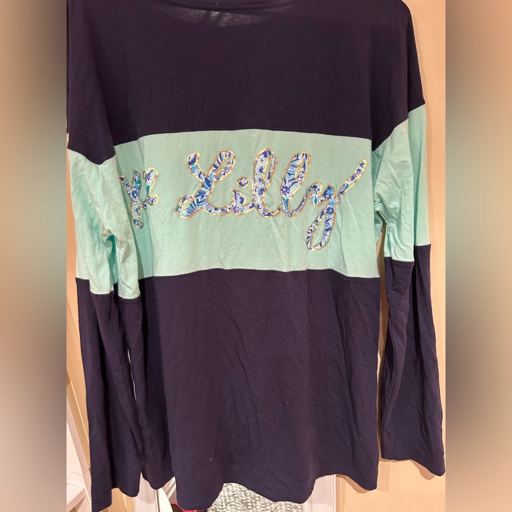 Lilly Pulitzer Finn Top Size Large